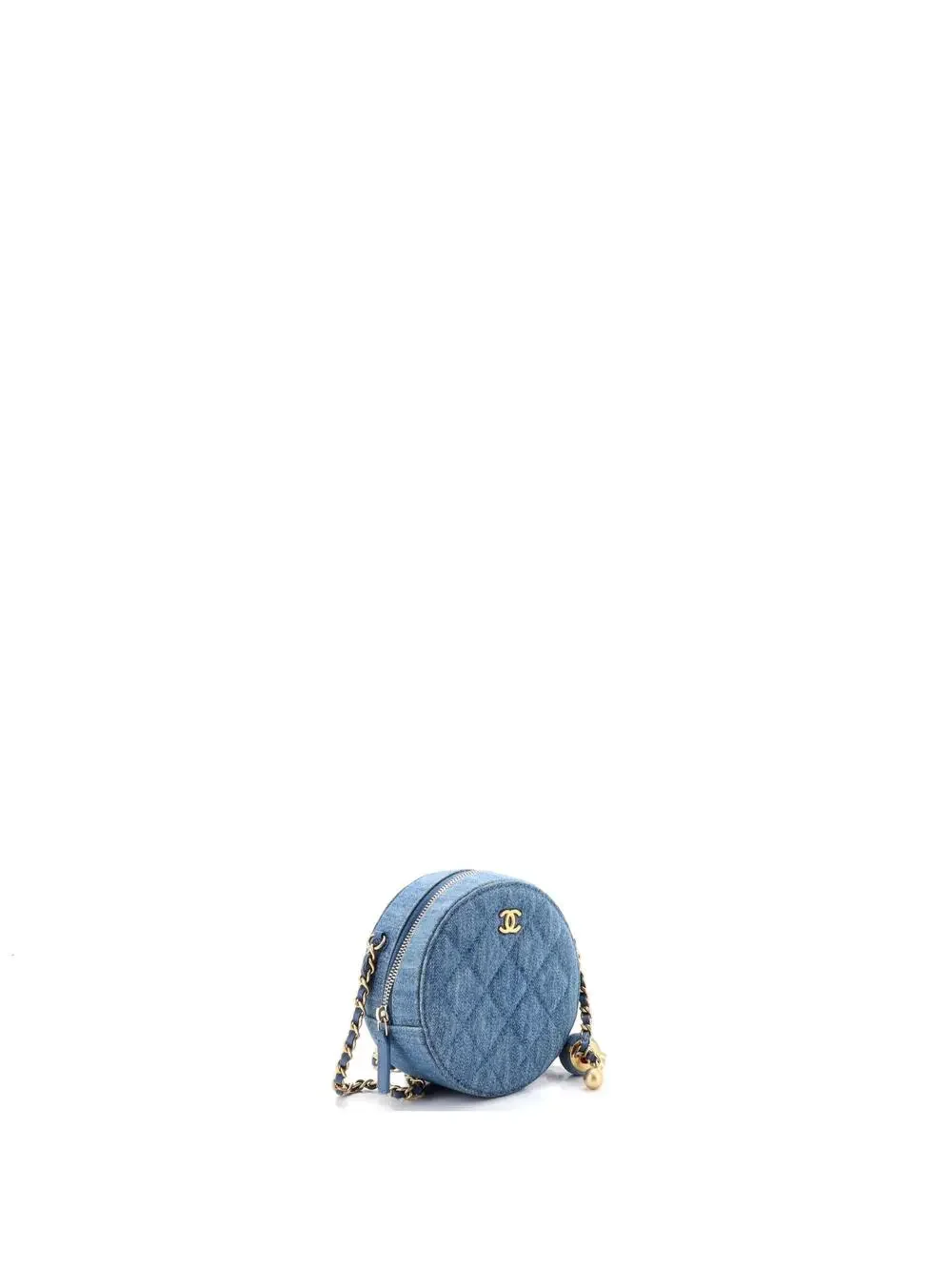 Chanel Pearl Crush Round Clutch With #287584C36B